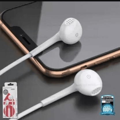 Remax y12 wired stereo handfree 3.5mm