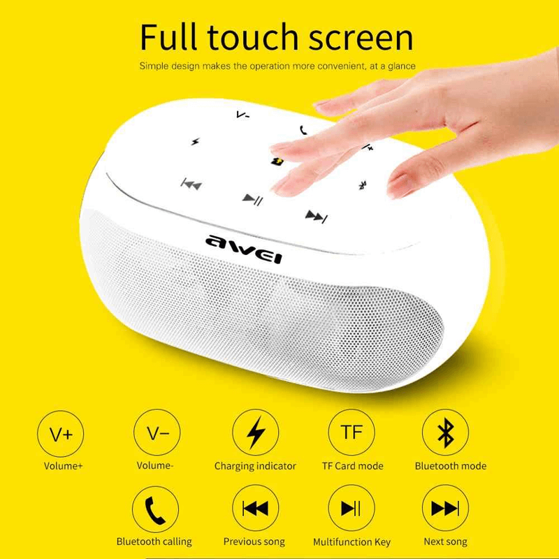 Awei y200 powerful subwoofer bluetooth 3.0 speaker