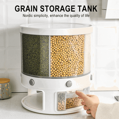 10 kg 6 in 1 food container cereal dispenser