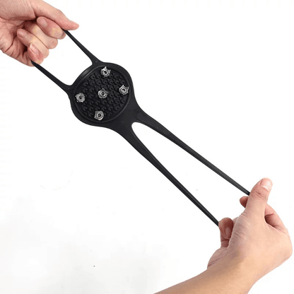 Unisex 5 teeth ice gripper spike grips cleats