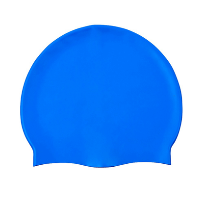 Unisex waterproof silicone swimming cap