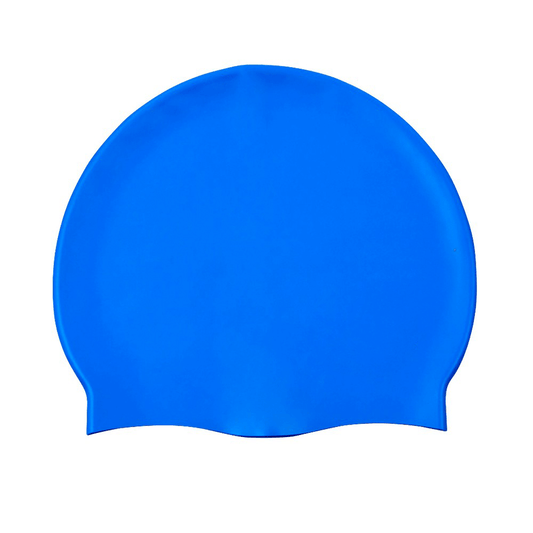 Unisex waterproof silicone swimming cap