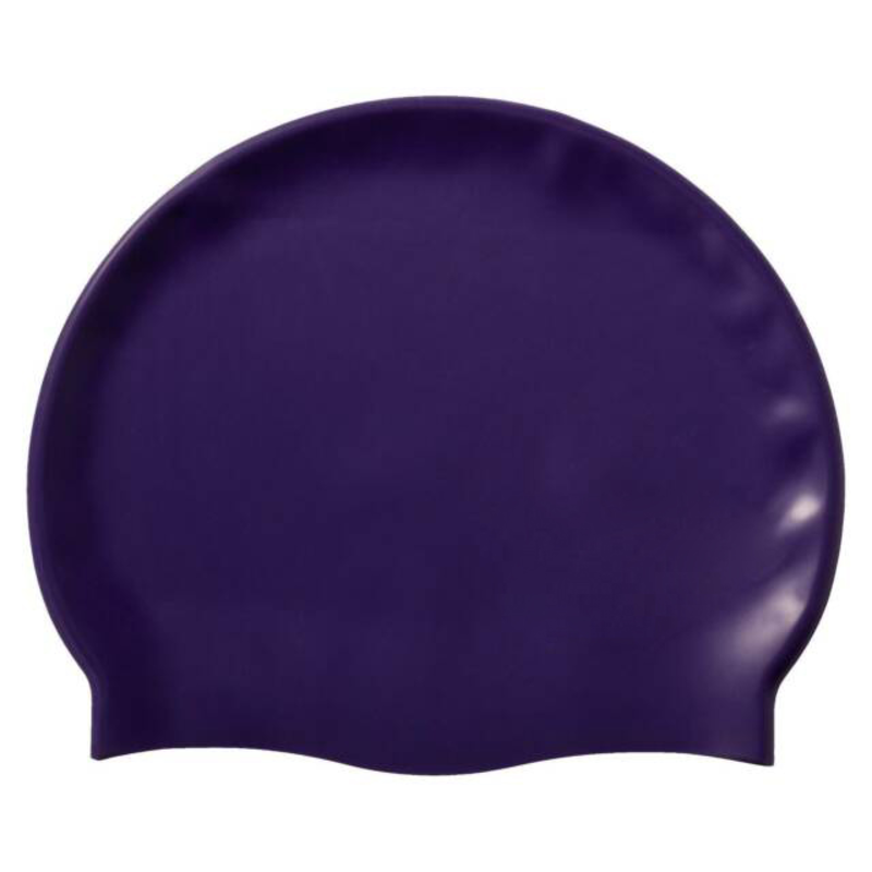 Unisex waterproof silicone swimming cap