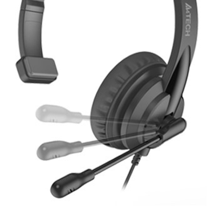 A4 tech hs 11 mono black headset