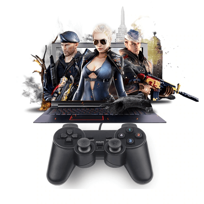 Usb gamepad single wired joystick controller