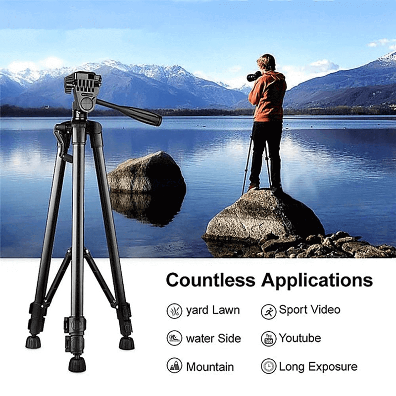 Dk 260 tripod stand with bluetooth remote shutter