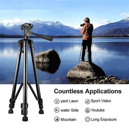 Dk 260 tripod stand with bluetooth remote shutter