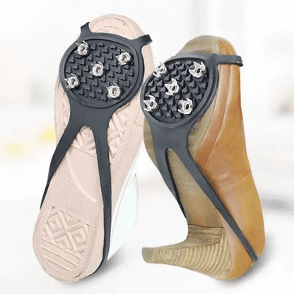 Unisex 5 teeth ice gripper spike grips cleats