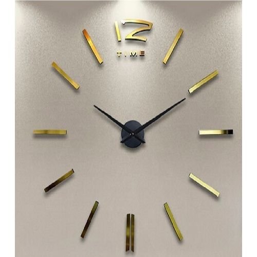 diy-wall-clock-golden