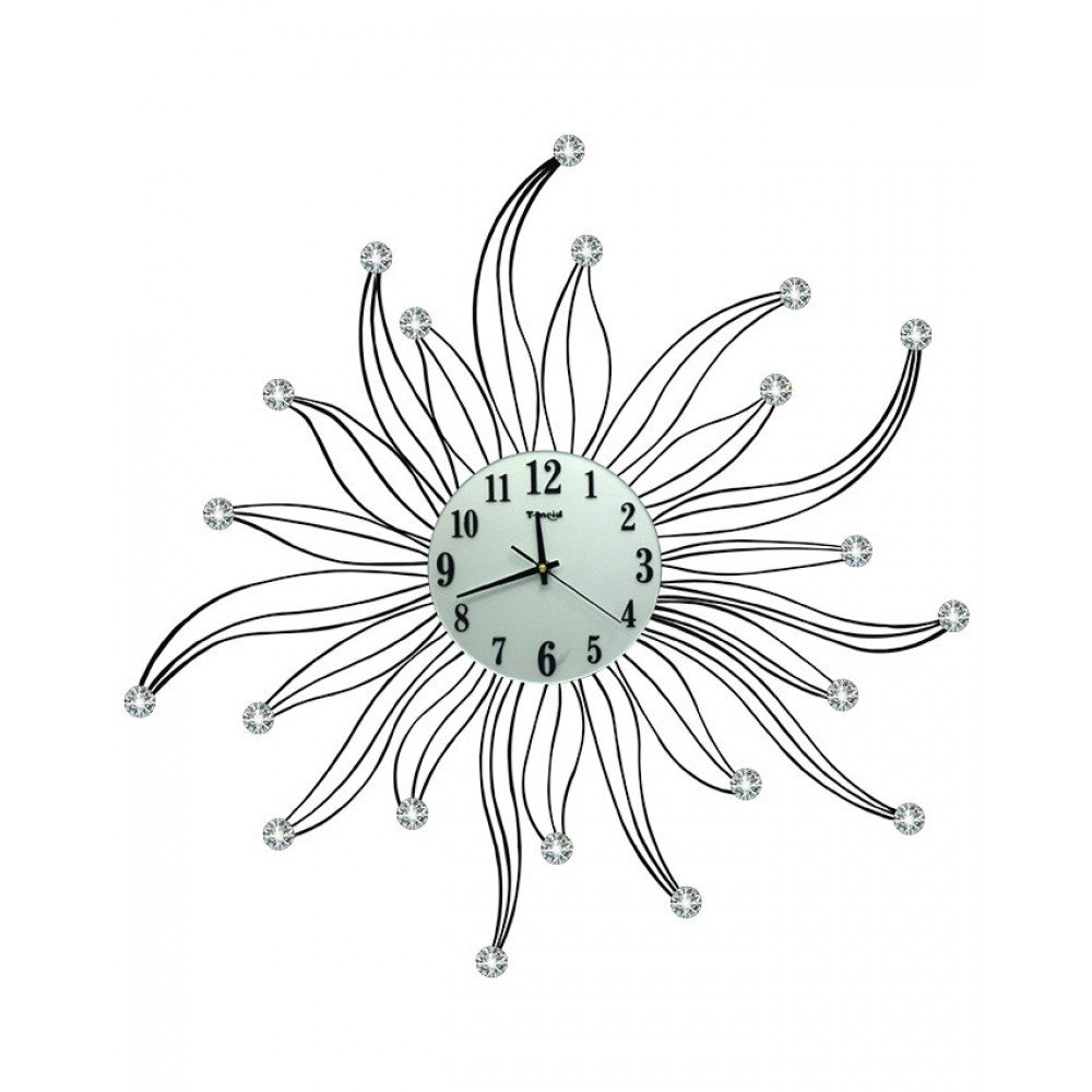 diamante-wall-clock-silver-black