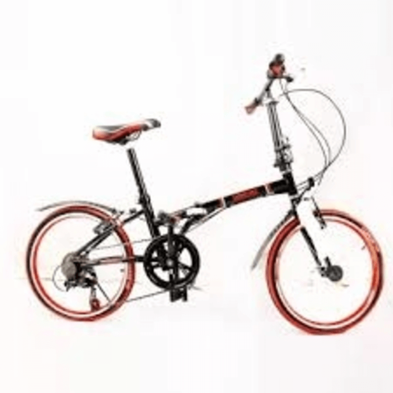 wagei-6-gears-foldable-adult-bicycle-red