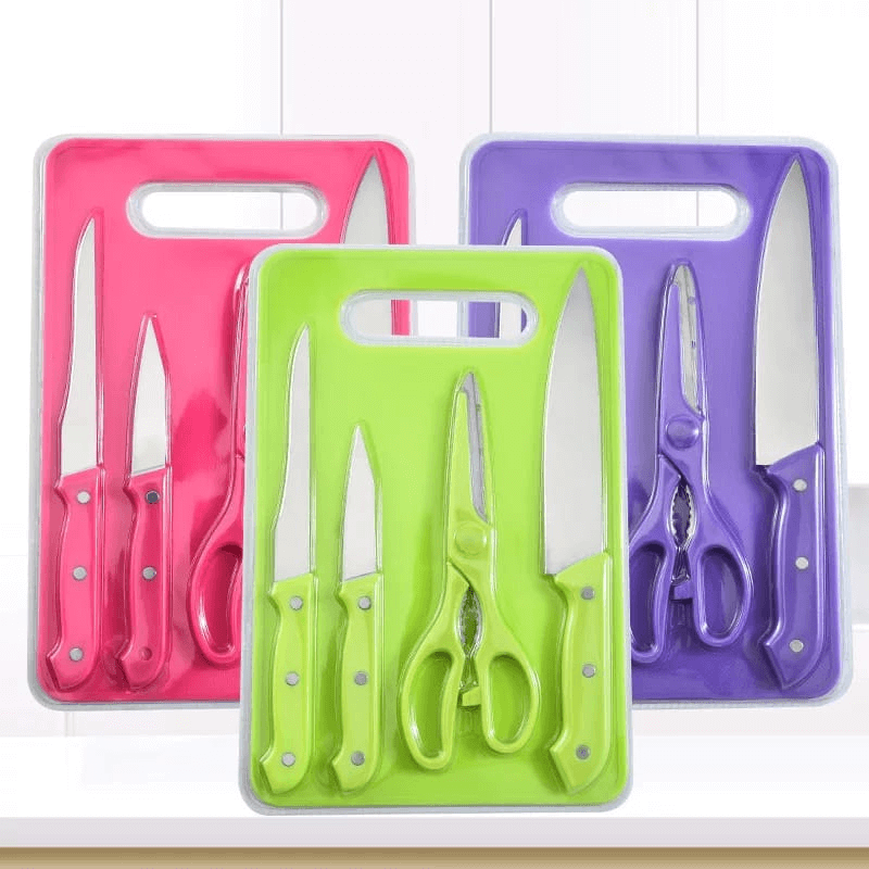 5-pcs-kitchen-knife-set-with-cutting-board